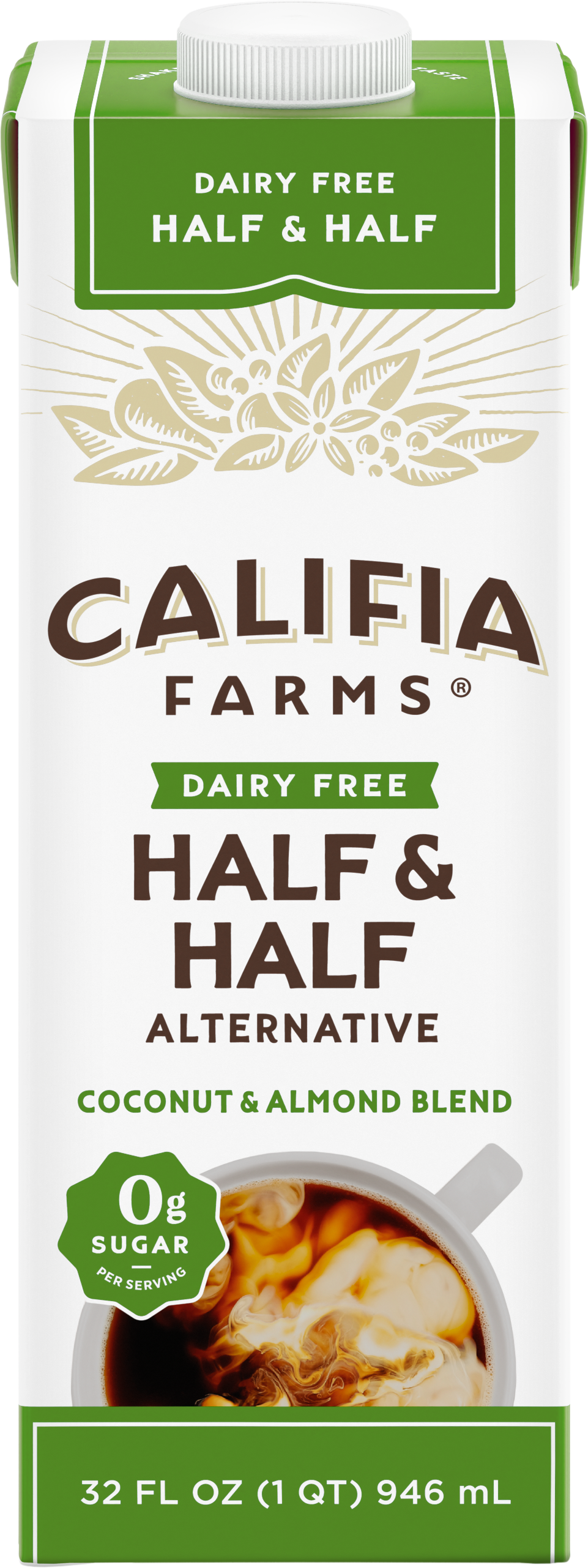 Picture of Califia Farms Half & Half. Click to navigate to Kitchen Companion category.