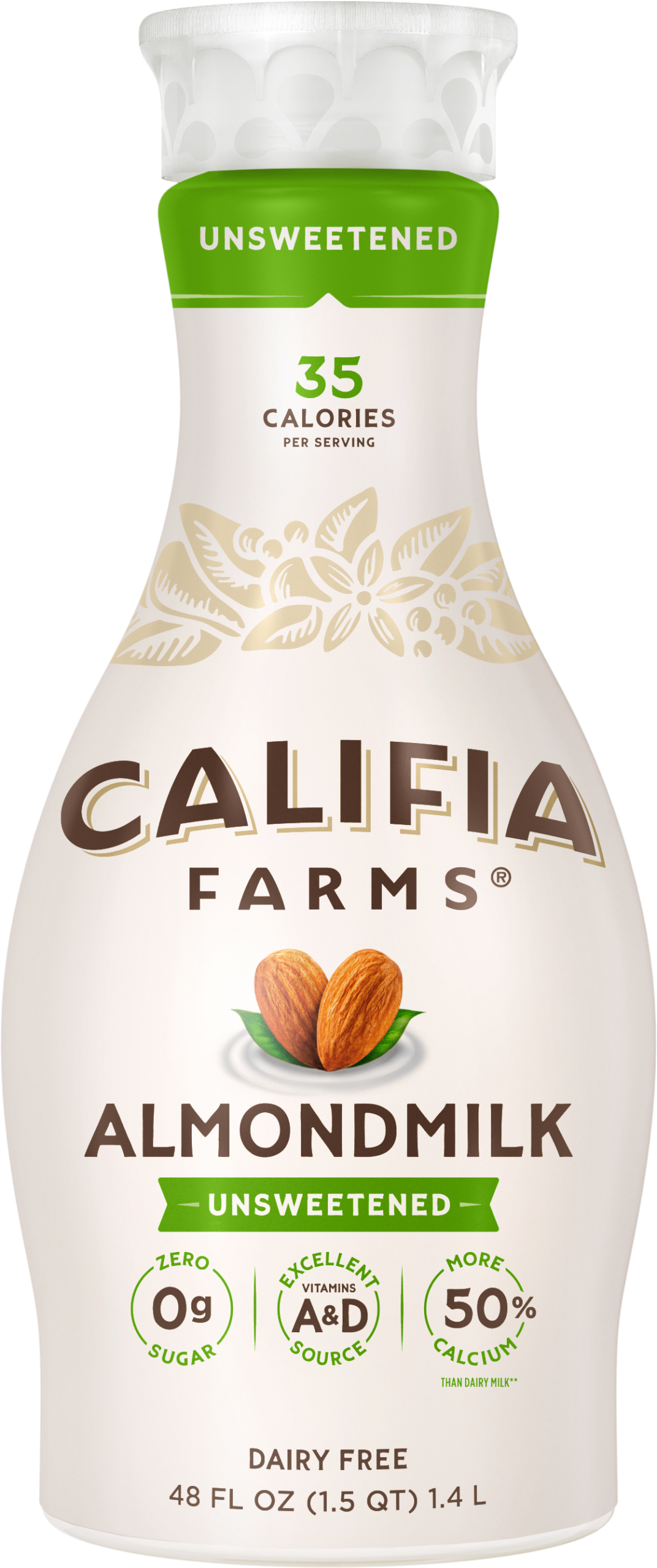 Picture of Califia Farms Unsweetened Almond Milk. Click to navigate to Plant Milks category.