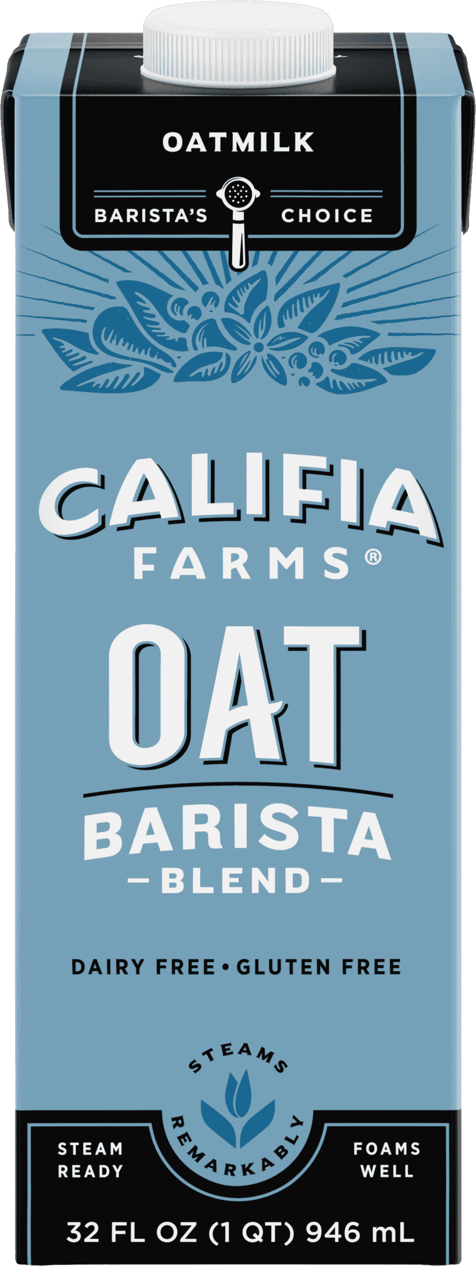Oatly Oat Milk Barista Edition Non-Dairy Gluten Free, 32 oz - 2 Pack